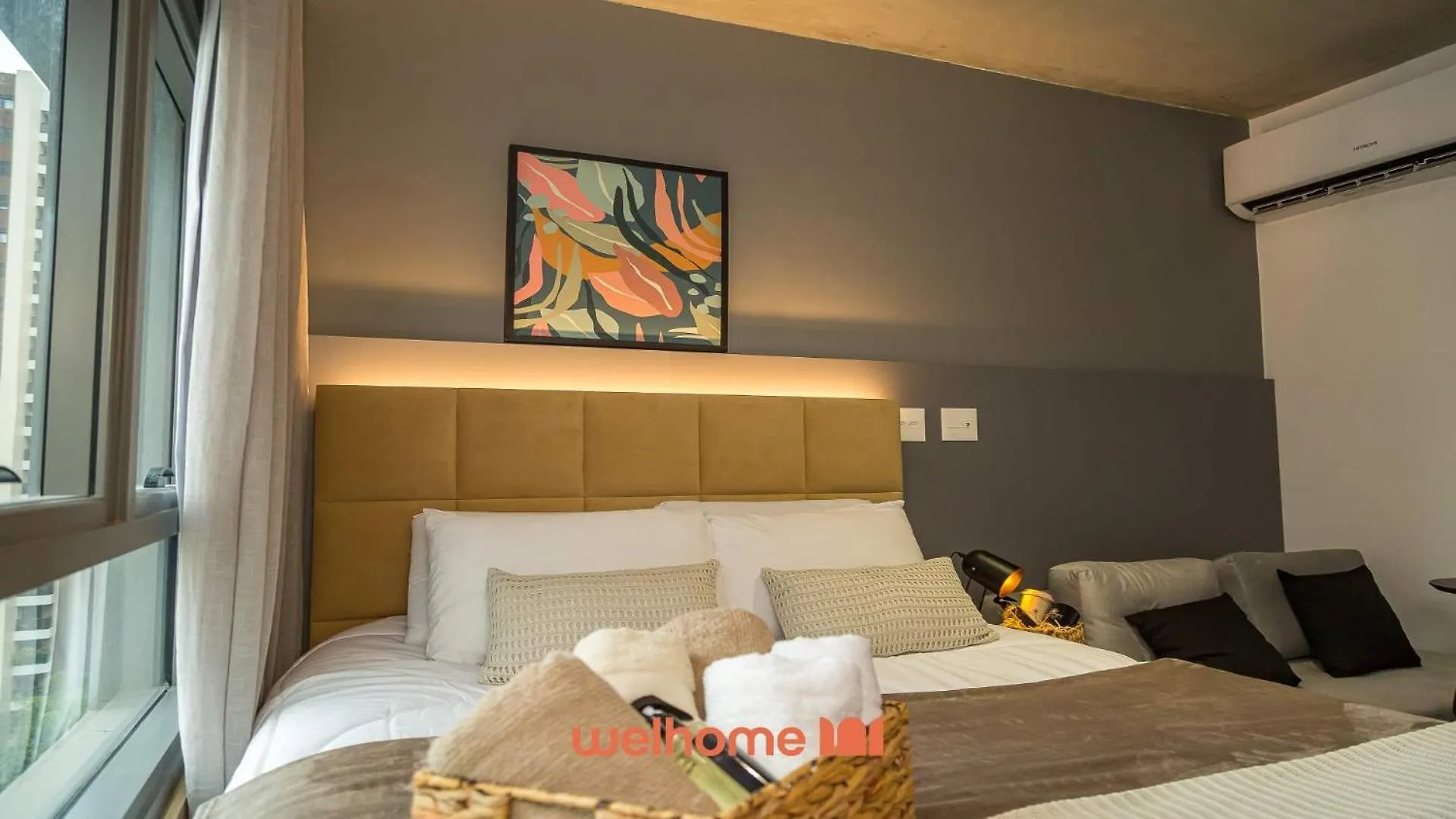 아파트 Studio Na Vila Mariana 700M Do Hospital 상파울루 브라질